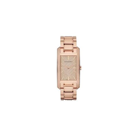 Burberry Rose Gold Oversized Engraved Ladies Watch BU9402